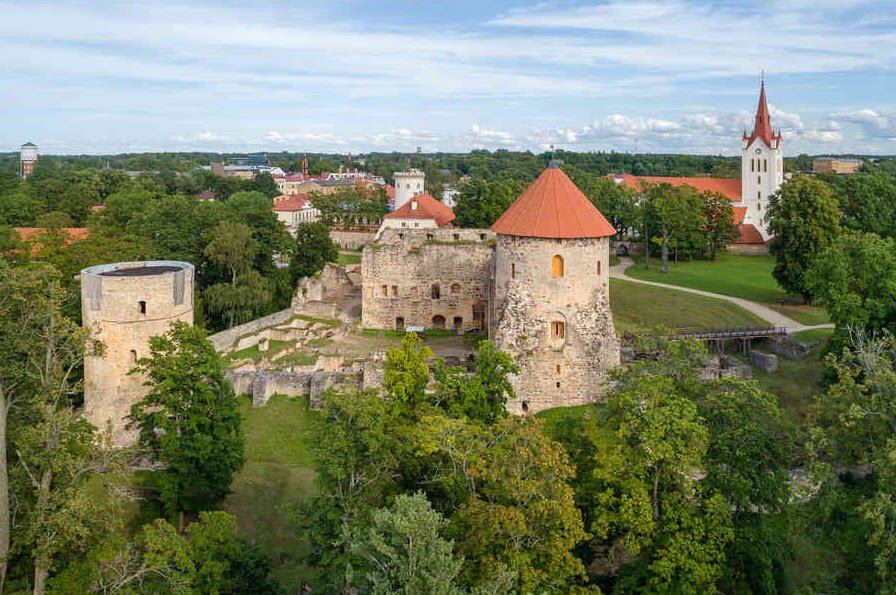 Cēsis Castle, Cēsis, Vidzeme Region, Latvia